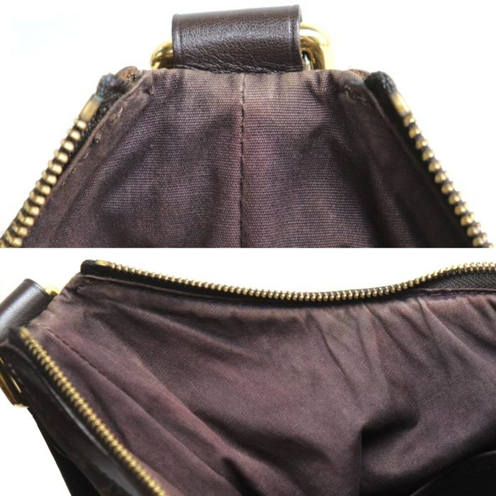 LOUIS VUITTON Brown Monogram Shoulder Bag - Picture 5 of 10